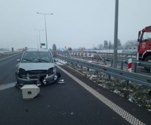 Planta. Kolizja na drodze ekspresowej S 61