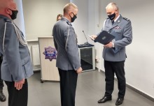 Zmiany w sejneńskiej komendzie Policji. Komendant Marek Bogdan przeszedł na emeryturę [zdjęcia]
