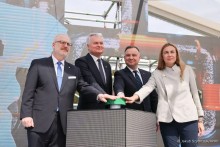 Prezydenci otworzyli gazociąg Polska-Litwa. W piątek gaz z USA popłynie do nas nowym interkonektorem