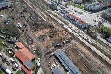 Rail Baltica. Dworzec i przystanek na trasie szybkiej kolei w Ełku [zdjęcia]