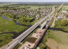 Rail Baltica. Mosty nad Narwią w Uhowie 