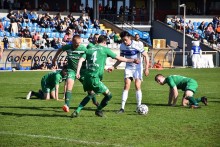 Wigry Suwałki – Granica Kętrzyn 5:0. Wygrana na 75-lecie, wcześniej trening akademii i tort [foto]