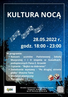 Spotkanie Kultura Nocą w Krzywem