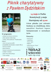 Piknik charytatywny z Pawłem Dydzińskim