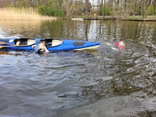 Policjanci z Augustowa ratowali kajakarzy