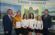 Gmina Suwałki. Wręczono nagrody za osiągnięcia kulturalne i sportowe [zdjęcia]