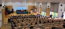 Ponad 100 studentów I roku Wyższej Szkoły Finansów i Zarządzania rozpoczęło naukę w Ełku [zdjęcia]