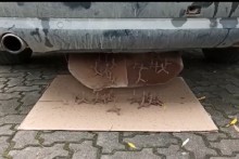 Giby. Przemycone papierosy i auto uzbrojone w antypościgowe kolce [wideo i zdjęcia]