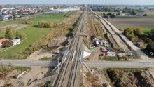 Rail Baltica. Trwają warte 3,4 mld zł prace na 70-kilometrowym odcinku Czyżew - Białystok [foto]