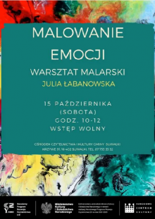 Warsztaty malarskie Julią Łabanowską w Krzywem