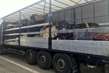Służba Celno-Skarbowa zatrzymała nielegalny transport 11 ton odpadów z Belgii na Litwę