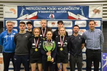 Badmintoniści SKB na podium Mistrzostw Polski Województw