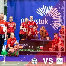 Klubowe Mistrzostwa Europy w Badmintonie. SKB Litpol-Malow odprawił Rinconadę i mamy polski półfinał