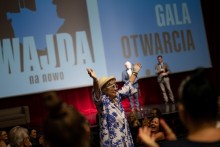 Festiwal Filmowy Wajda na nowo w Suwałkach. Chyra, Krakowska, Falk o mistrzu [wideo i zdjęcia] 