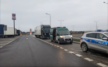 Rudniki. Rosyjski kierowca przewoził towar bez zezwolenia