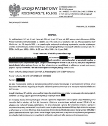 Oszuści wysyłają wezwania do zapłaty. Podszywają się pod Urząd Patentowy