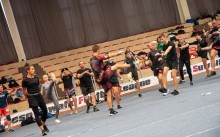 Halę OSiR w Suwałkach znów opanowali zawodnicy sportów walki. Trenowali z Joanną Jędrzejczyk [foto]