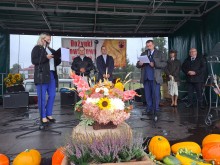 Deszczowe dożynki powiatu sejneńskiego. Rolnicy dziękowali za tegoroczne plony [zdjęcia]