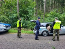 Rutka-Tartak. Pościg za kurierami przewożącycmi nielegalnych migrantów