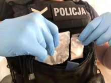 Filipów. Posiadał przy sobie amfetaminę. Twierdził, że znalazł ją na poboczu