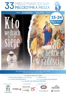 15 lipca z Suwałk wyruszy piesza pielgrzymka do Ostrej Bramy w Wilnie