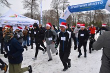 Suwałki. Biegowa Sportowa Wigilia w szczytnym celu [zdjęcia]