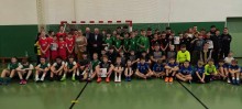 Powiatowy Halowy Turniej w piłce nożnej o Puchar Starosty Suwalskiego [zdjęcia]