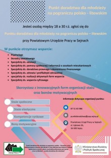 Sejny. Przy urzędzie pracy powstał punkt doradztwa dla młodzieży 