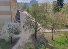 Parking z chodnikiem w centrum Suwałk [zdjęcia]