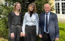 Uczennice I LO Maja Kałęka i Małgorzata Arasim finalistkami olimpiady z języka polskiego