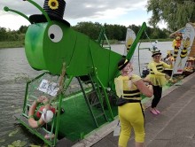 Pływanie na Byle Czym w Augustowie to nie byle co [wideo]