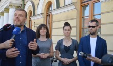 Przed wyborami, od lewicy do prawicy. Liderzy partii Razem w Suwałkach, lista Konfederacji