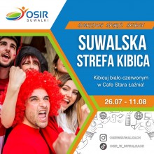 W Suwałkach powstanie strefa kibica. Igrzyska obejrzysz na bulwarach