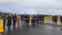 Otwarto zmodernizowaną drogę powiatową Krasnopol - Żłobin - Jeziorki