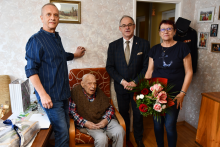 Suwalczanin Jerzy Paciukanis skończył 100 lat!