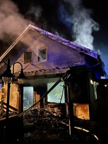 Tragiczny pożar w Choroszczy. Nie żyje troje dzieci [zdjęcia]