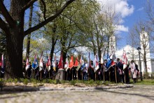 Święto Konstytucji 3 Maja i setna rocznica zasadzenia Dębu Wolności w Suwałkach [zdjęcia]