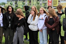 Sejny.  Otwarto wystawę Podziemie łączy / Pogrindis jungia