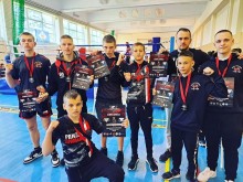Kickboxing. Zawodnicy klubu Panzer Suwałki z czterema triumfami na Litwie [zdjęcia]