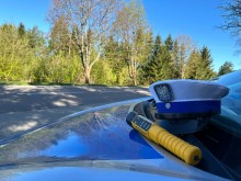 Przez Giby 107 km/h. Kierowca stracił prawo jazdy i dostał wysoki mandat