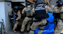 Straż Graniczna zatrzymała osoby organizujące nielegalne przekroczenia granicy z Białorusią [wideo]