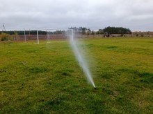 Berżniki. Sprawca zniszczenia boiska naprawił szkodę