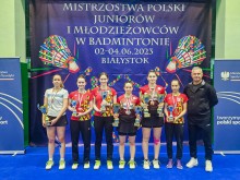 Badminton. Sześć medali zawodników SKB Suwałki w Mistrzostwach Polski Juniorów i Młodzieżowców