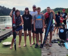 Narciarstwo wodne. Zwycięstwo i medale suwalczan w augustowskim slalomie