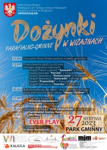 W niedzielę Parafialno-Gminne Dożynki w Wiżajnach