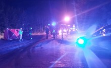 Macharce. Kierowca uciekający przed Policją spowodował śmiertelny wypadek [zdjęcia]