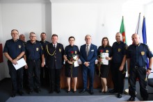 Pomagają utrzymać porządek w mieście. Święto Straży Miejskiej w Suwałkach [zdjęcia]