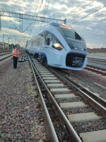 Wykolejenie pociągu na trasie Białystok – Warszawa