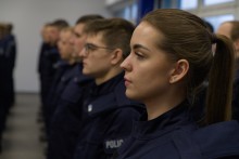 Nowi funkcjonariusze w szeregach podlaskiej policji [zdjęcia]