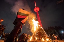 Puńsk.  Obchodzono Dzień Obrońców Wolności Litwy